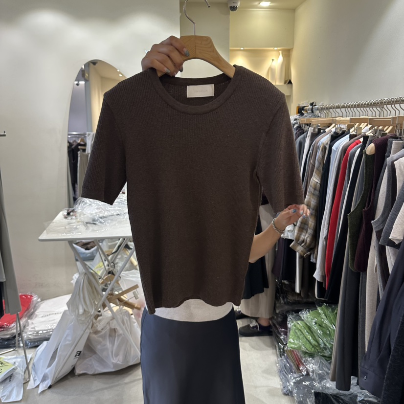 YIKHO STYLE東大門代購女裝新品真品推薦熱賣時尚針織衫YIKHO STYLE針織衫圖色2