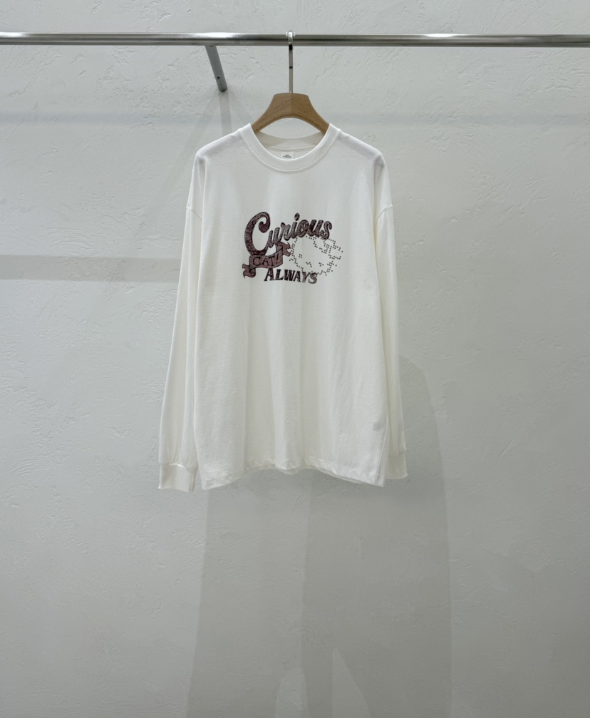 ABLERING韓國直郵女裝新款人氣休閑時尚真品熱賣推薦長袖T恤ABLE STANDARD/ABLERING長袖T恤圖色1