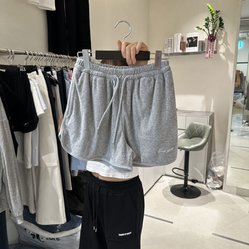 LIVU/MEMO CLASSIC韓國直郵女裝新品休閑人氣推薦短褲毛圈LIVU/MEMO CLASSIC短褲圖色1