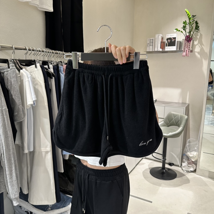 LIVU/MEMO CLASSIC韓國直郵女裝新品休閑人氣推薦短褲毛圈LIVU/MEMO CLASSIC短褲圖色2