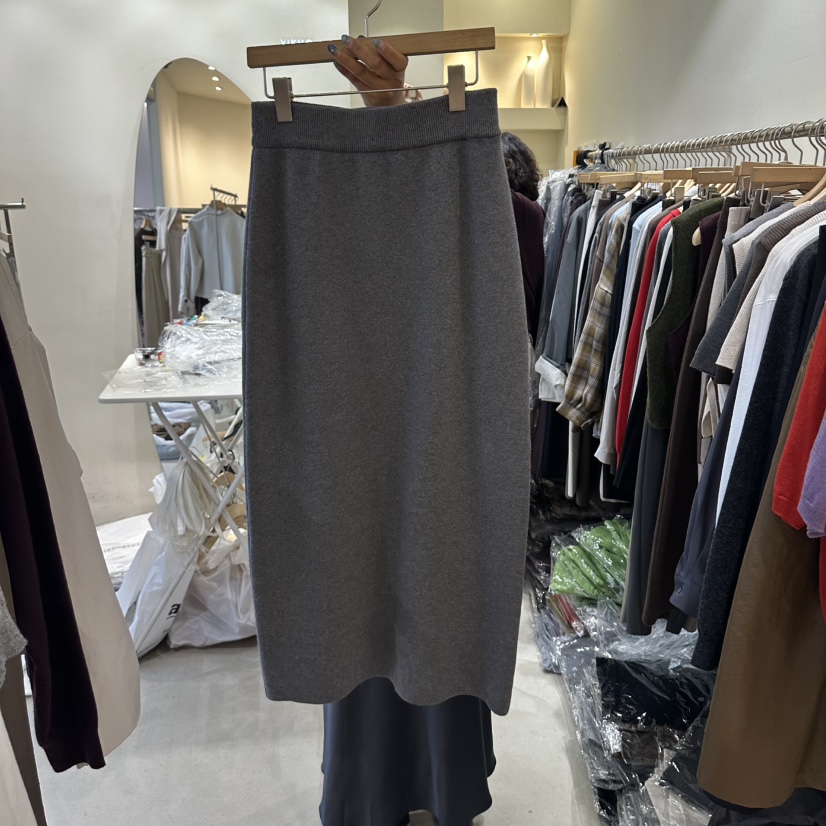 YIKHO STYLE東大門代購女士新品推薦人氣熱賣時尚休閑長裙YIKHO STYLE長裙圖色3