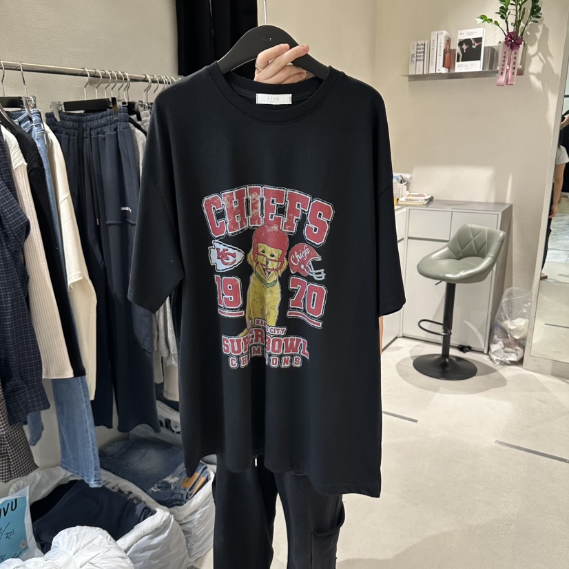 LIVU/MEMO CLASSIC韓國代購女裝新品人氣時尚推薦休閑T恤LIVU/MEMO CLASSICT恤圖色2