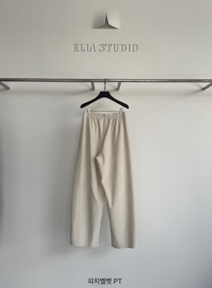 ELIA韓國直郵女裝新品真品時尚人氣熱賣推薦休閑休閑褲絲絨ELIA休閑褲