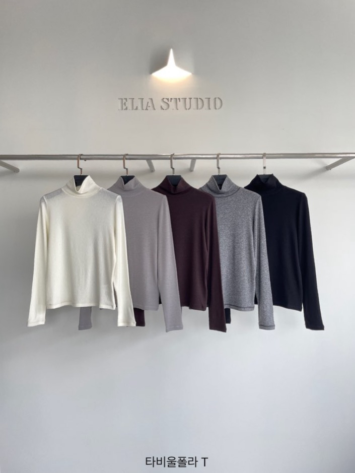 ELIA東大門實拍女裝新品人氣時尚熱賣休閑推薦真品長袖T恤ELIA長袖T恤