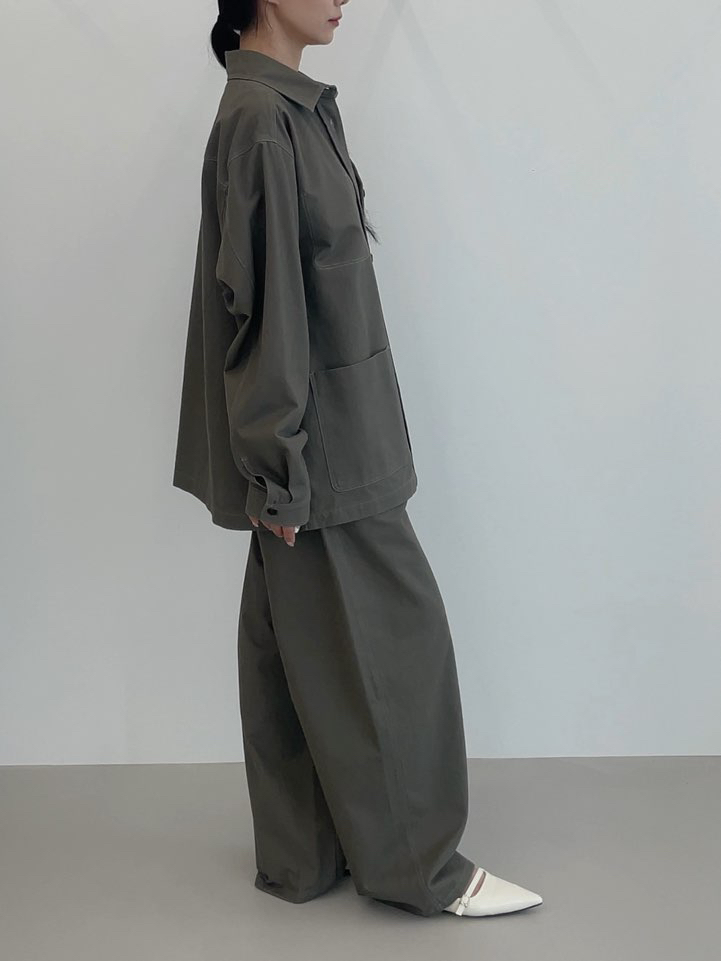 ELIA東大門實拍女士新款真品推薦休閑人氣襯衫蕾絲衫口袋ELIA襯衫/蕾絲衫