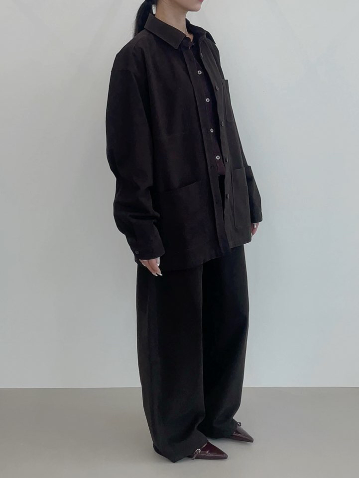 ELIA東大門實拍女士新款真品推薦休閑人氣襯衫蕾絲衫口袋ELIA襯衫/蕾絲衫