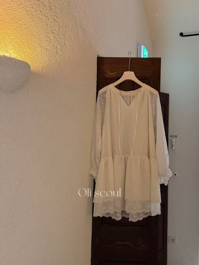 OLI SEOUL韓國直郵女士新品推薦人氣熱賣時尚休閑連衣裙OLI SEOUL連衣裙