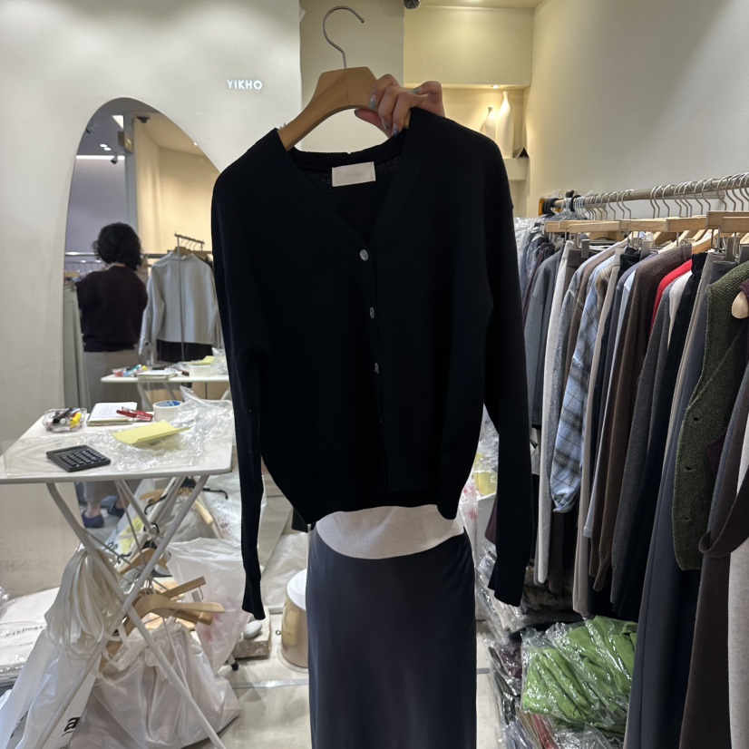 YIKHO STYLE韓國代購女裝新品人氣休閑推薦時尚真品針織衫YIKHO STYLE針織衫圖色2