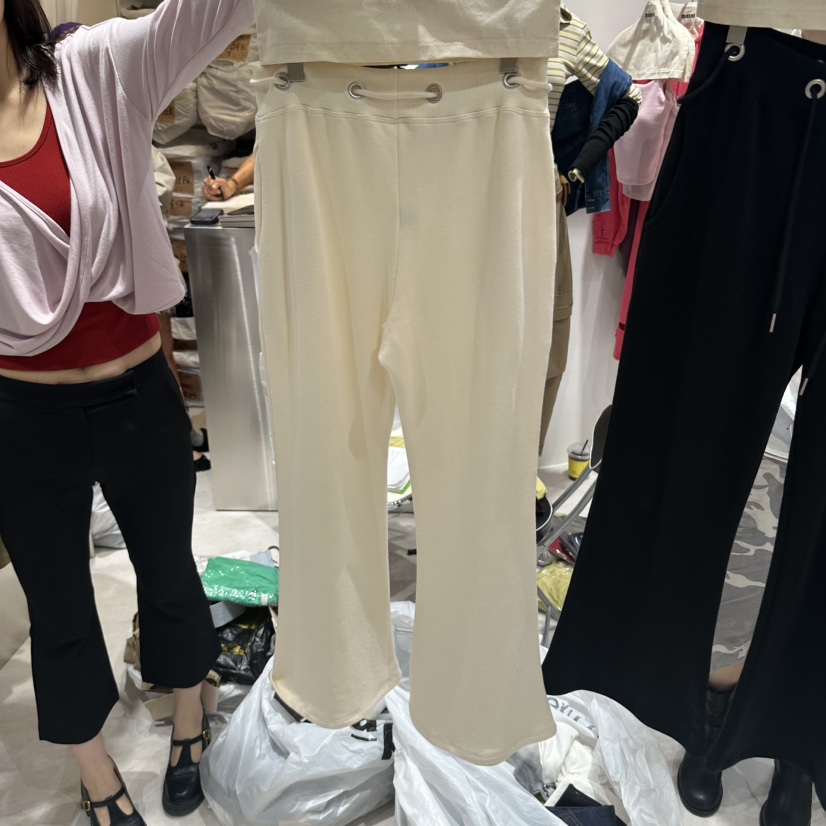 MIENNE東大門代購女士新品休閑真品人氣熱賣時尚休閑褲鏤空MIENNE休閑褲