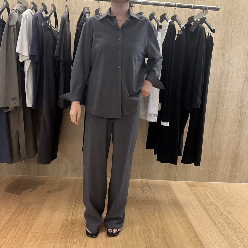 LEFANCY東大門實拍女士新款時尚熱賣真品襯衫蕾絲衫羊毛口袋LEFANCY襯衫/蕾絲衫