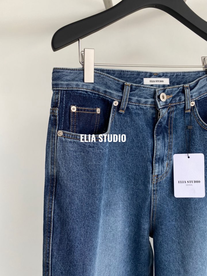 ELIA韓國代購女士新品人氣時尚熱賣推薦休閑真品牛仔褲ELIA牛仔褲