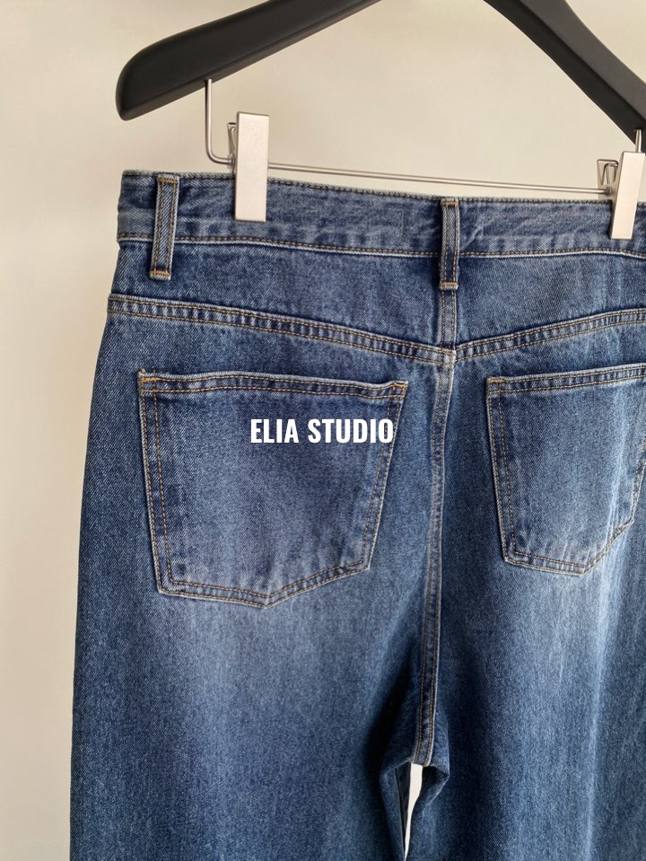 ELIA韓國代購女士新品人氣時尚熱賣推薦休閑真品牛仔褲ELIA牛仔褲