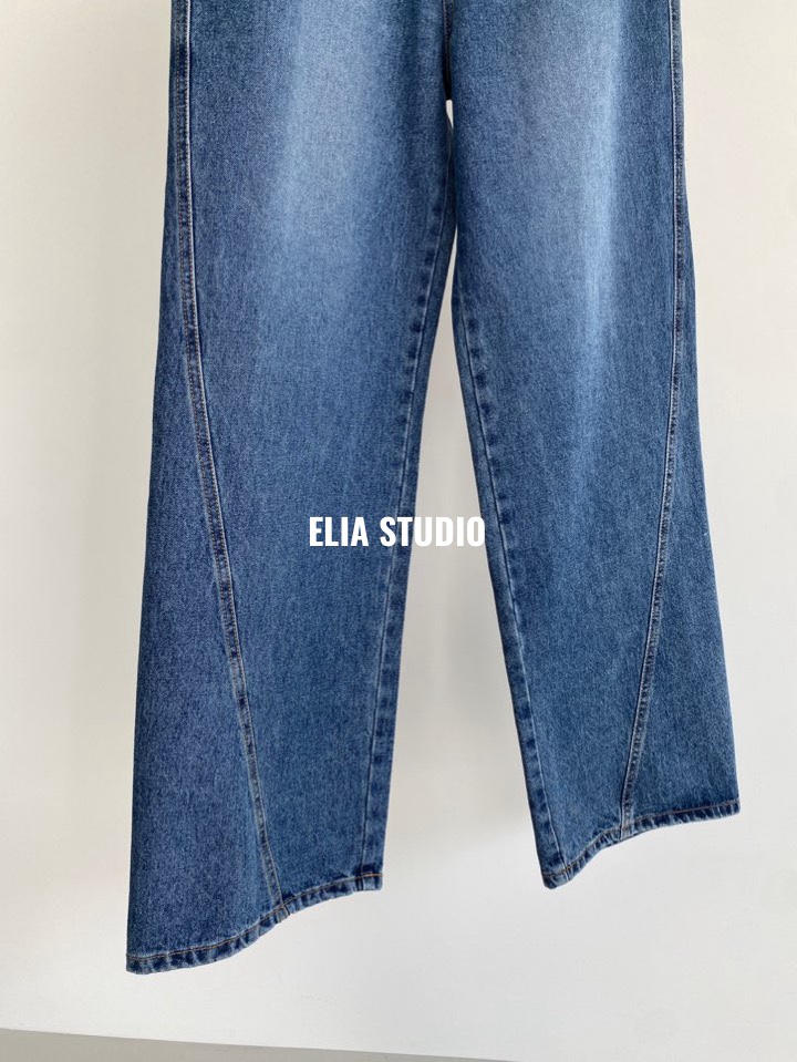 ELIA韓國代購女士新品人氣時尚熱賣推薦休閑真品牛仔褲ELIA牛仔褲