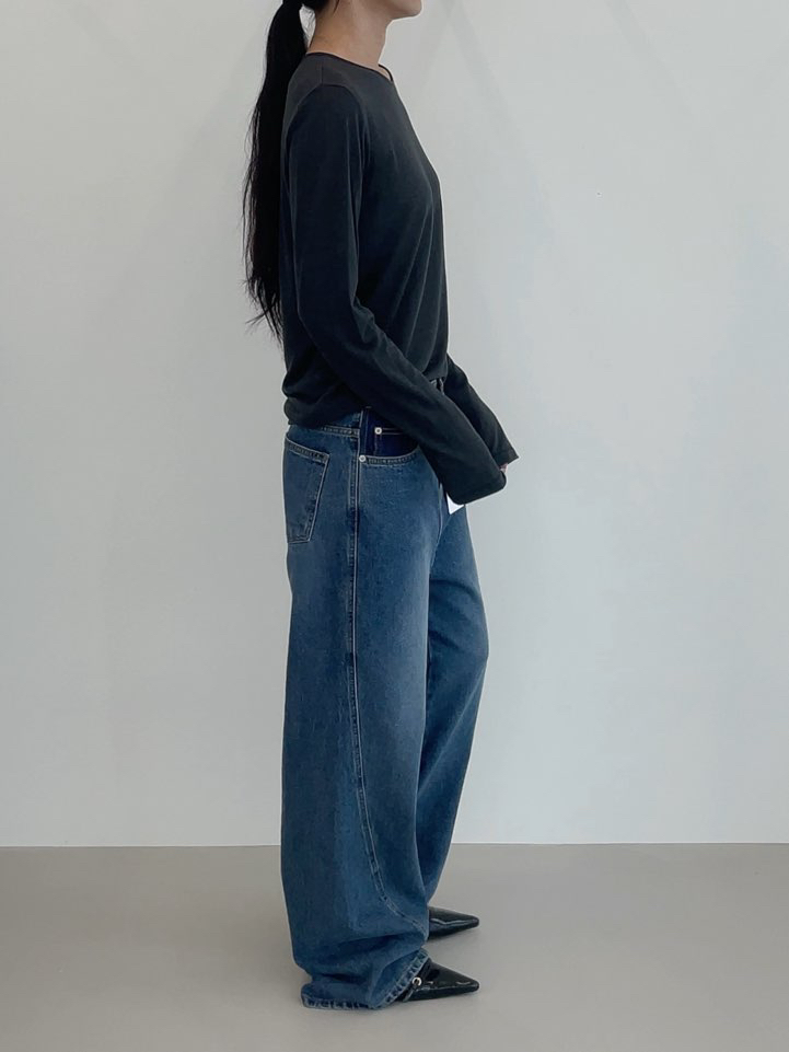 ELIA韓國代購女士新品人氣時尚熱賣推薦休閑真品牛仔褲ELIA牛仔褲