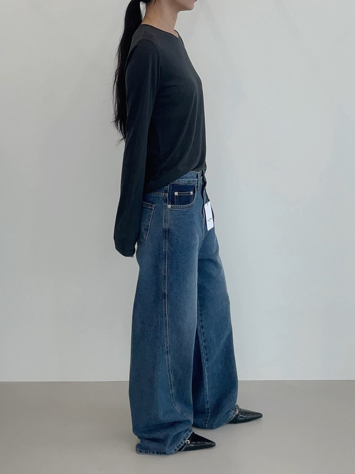 ELIA韓國代購女士新品人氣時尚熱賣推薦休閑真品牛仔褲ELIA牛仔褲