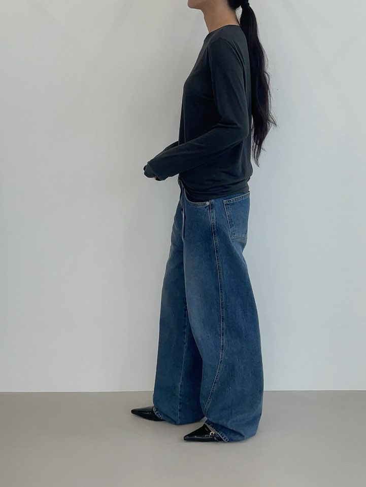 ELIA韓國代購女士新品人氣時尚熱賣推薦休閑真品牛仔褲ELIA牛仔褲