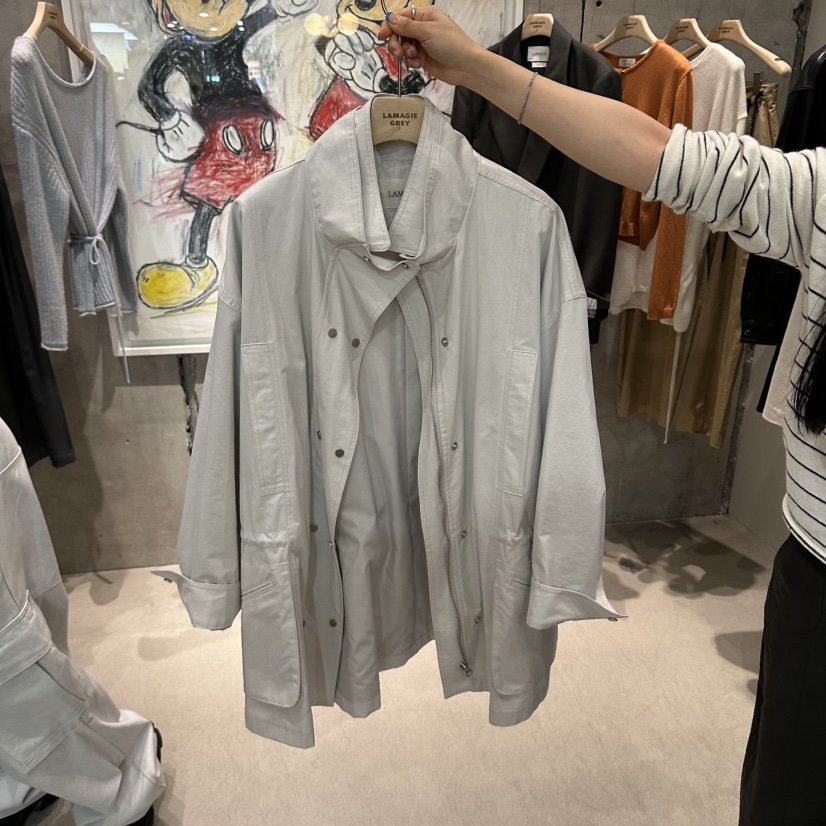 LAMAGIEPIE/LAMAGIE GREY韓國直郵女裝新品熱賣夾克口袋LAMAGIEPIE/LAMAGIE GREY夾克圖色2