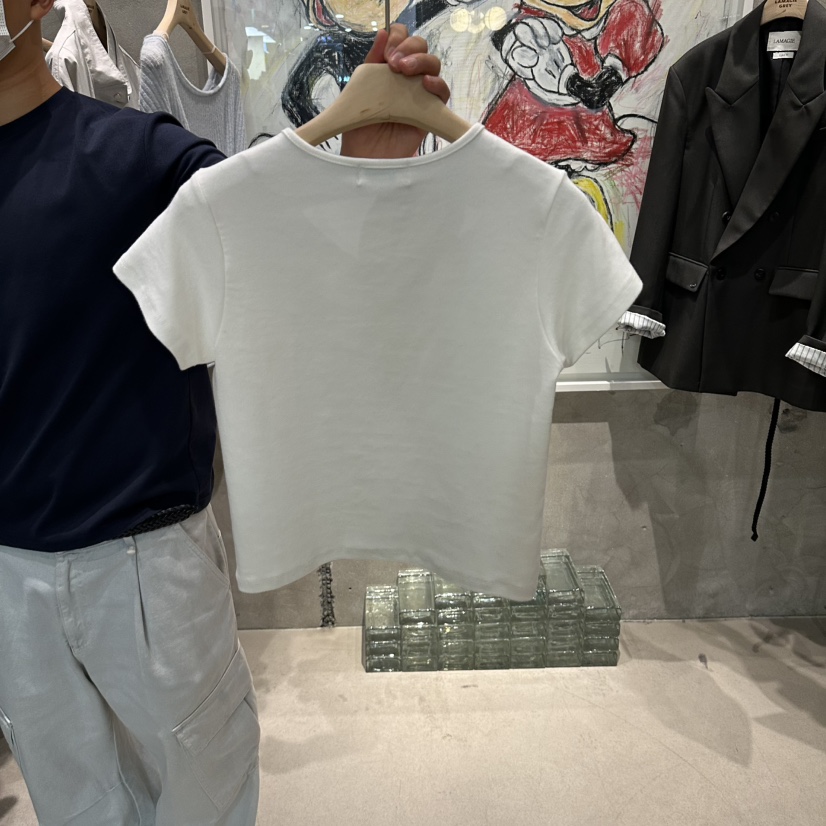 LAMAGIEPIE/LAMAGIE GREY東大門實拍女裝新品時尚人氣T恤LAMAGIEPIE/LAMAGIE GREYT恤