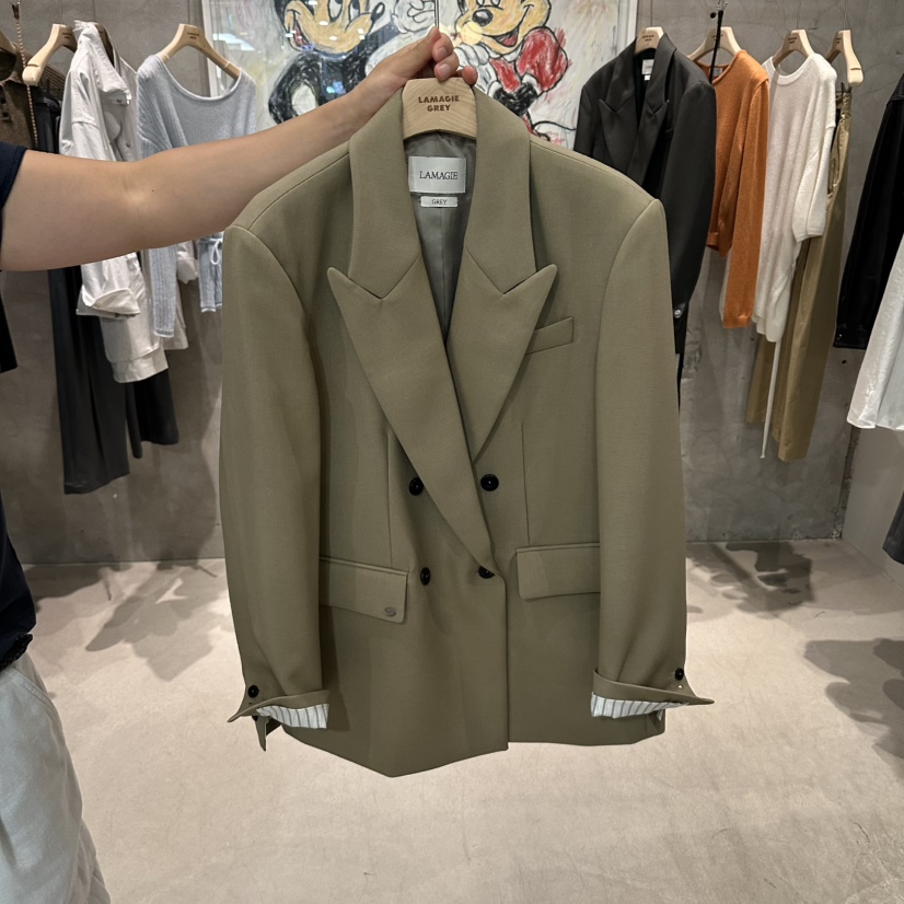 LAMAGIEPIE/LAMAGIE GREY東大門直郵女裝新款推薦西裝西服翻領LAMAGIEPIE/LAMAGIE GREY西裝/西服圖色1