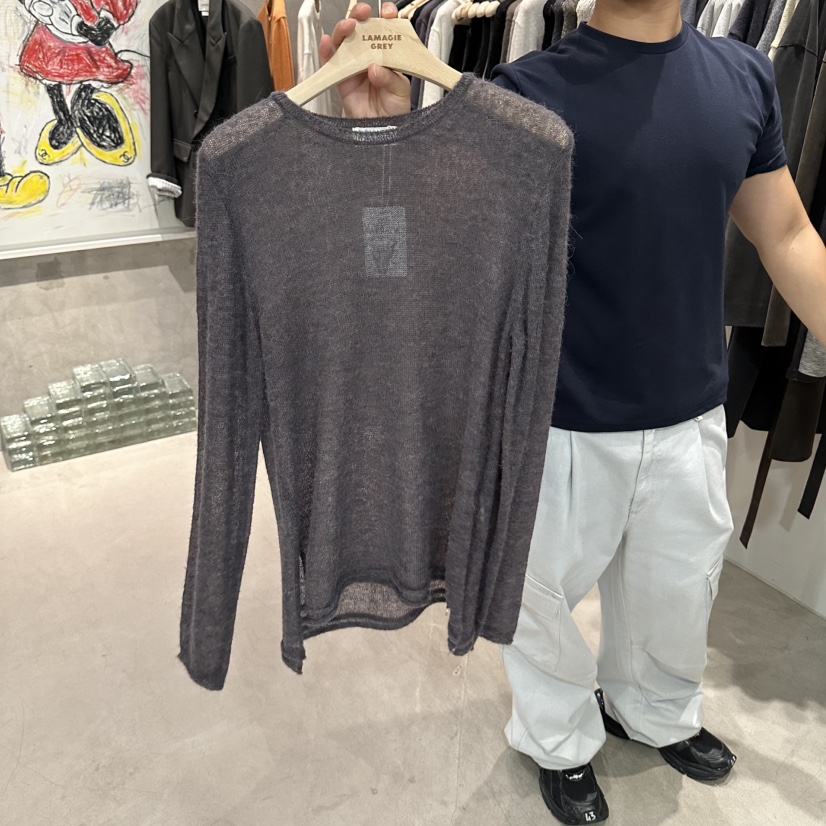 LAMAGIEPIE/LAMAGIE GREY東大門代購女士新款休閑長袖T恤LAMAGIEPIE/LAMAGIE GREY長袖T恤圖色4