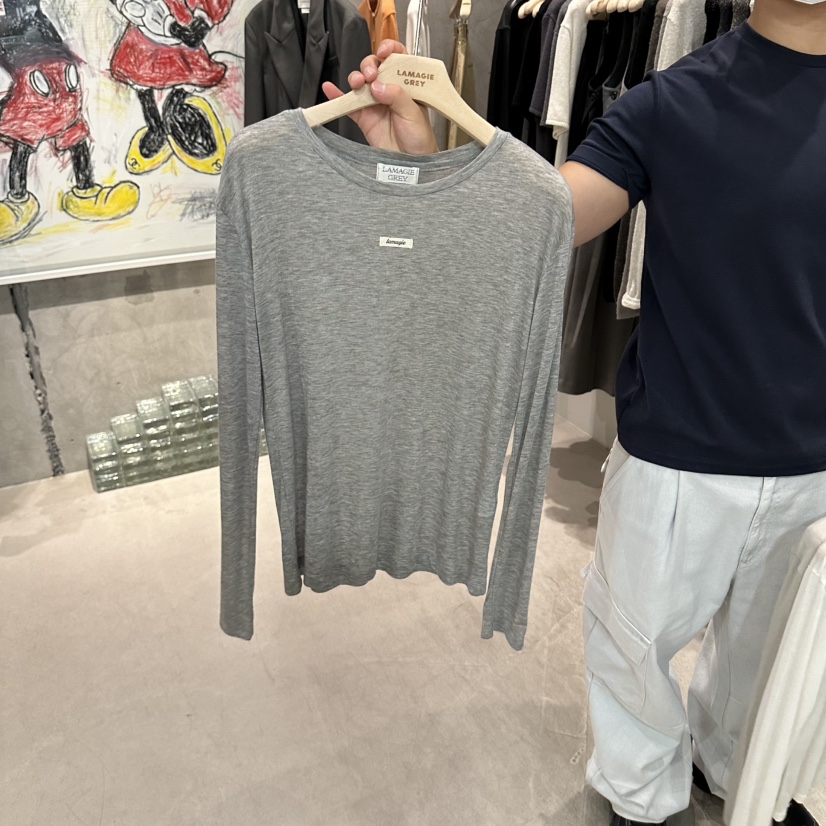 LAMAGIEPIE/LAMAGIE GREY韓國直郵女裝新款推薦長袖T恤LAMAGIEPIE/LAMAGIE GREY長袖T恤圖色3