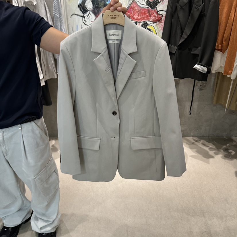 LAMAGIEPIE/LAMAGIE GREY東大門直郵女裝新品推薦西裝西服翻領LAMAGIEPIE/LAMAGIE GREY西裝/西服圖色1