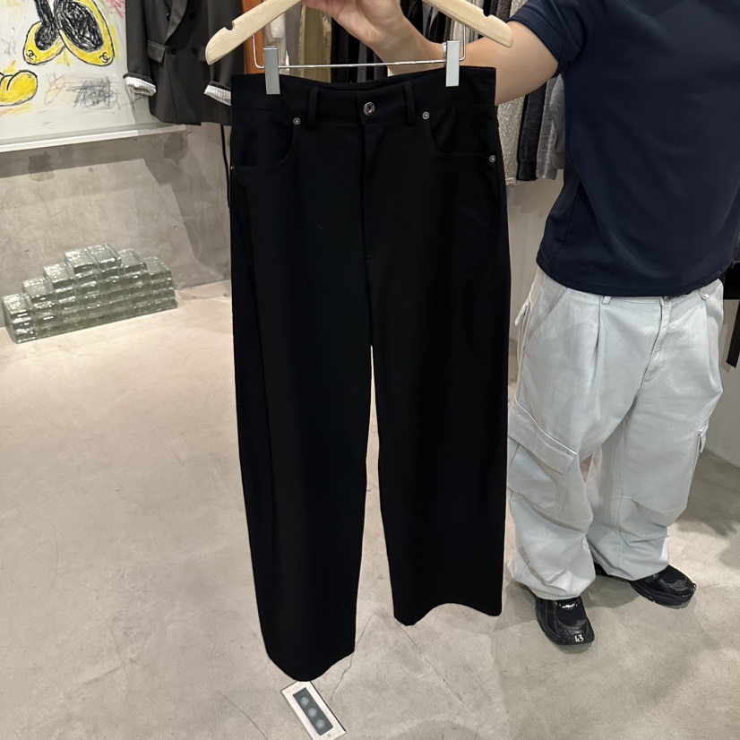 LAMAGIEPIE/LAMAGIE GREY韓國代購女士新款真品人氣休閑褲LAMAGIEPIE/LAMAGIE GREY休閑褲圖色4黑色