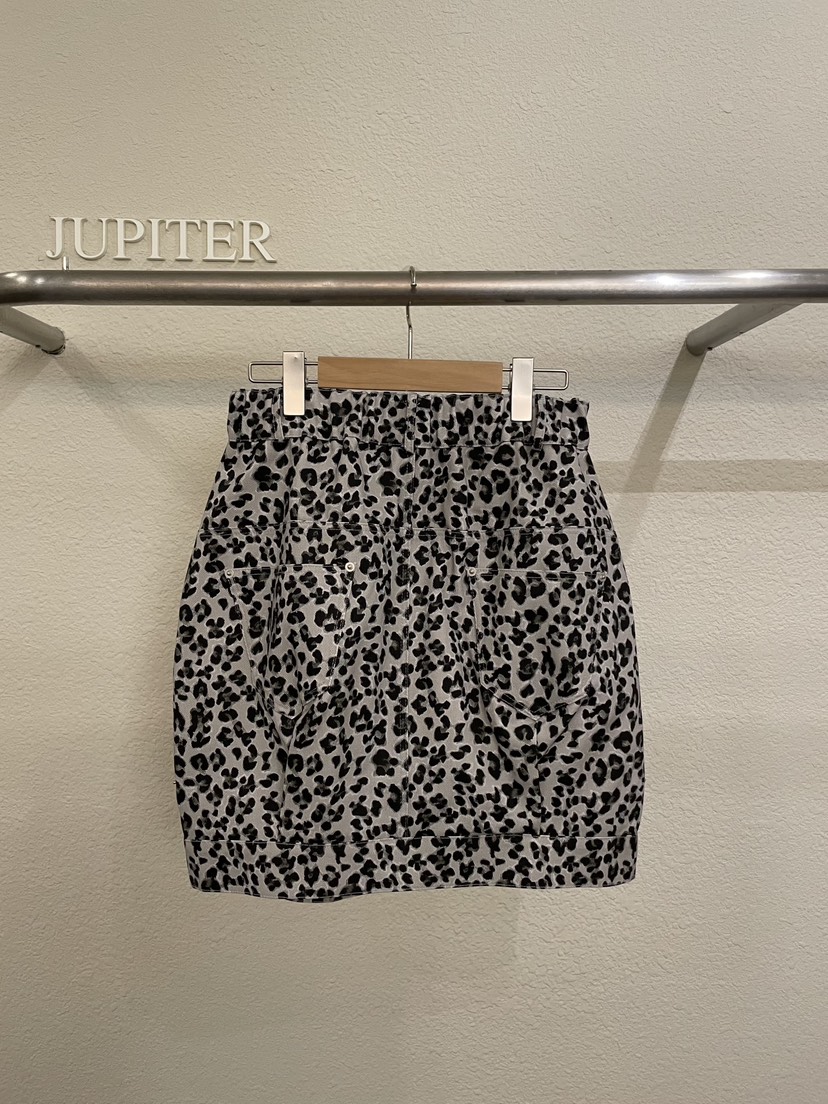 JUPITER東大門代購女裝新品真品時尚熱賣休閑人氣短裙豹紋JUPITER短裙