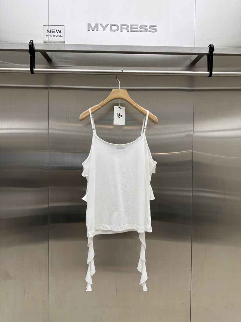 MYDRESS東大門實拍女裝新品真品人氣推薦休閑時尚吊帶背心MYDRESS吊帶/背心