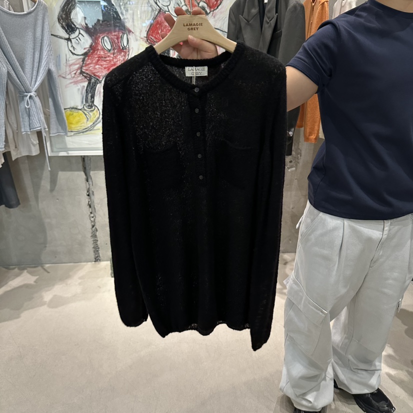 LAMAGIEPIE/LAMAGIE GREY東大門實拍女士新款休閑針織衫LAMAGIEPIE/LAMAGIE GREY針織衫圖色4