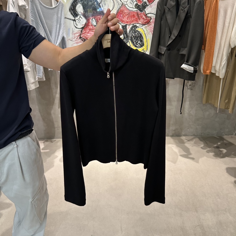 LAMAGIEPIE/LAMAGIE GREY韓國直郵女裝新品推薦衛衣拉鏈LAMAGIEPIE/LAMAGIE GREY衛衣圖色3黑色