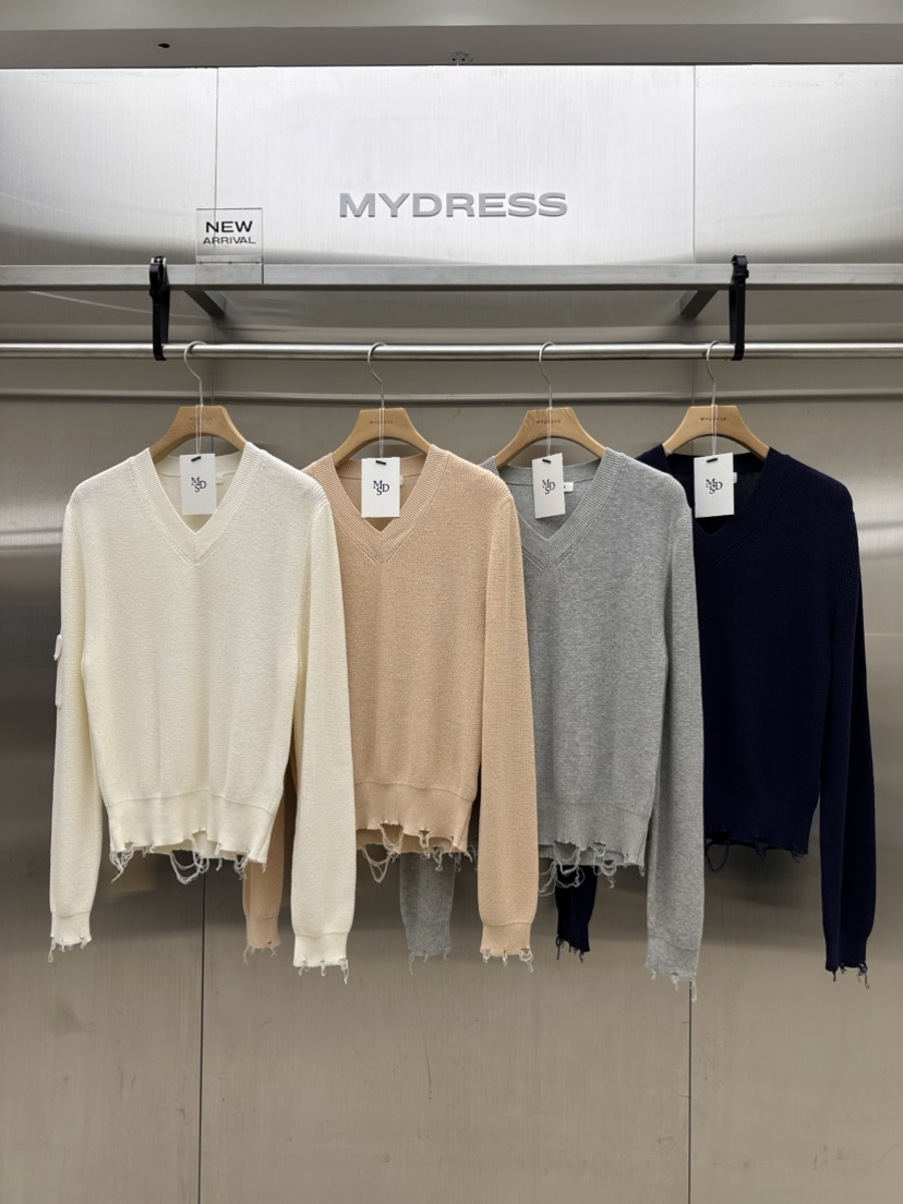 MYDRESS韓國代購女裝新款熱賣真品推薦時尚人氣休閑針織衫MYDRESS針織衫