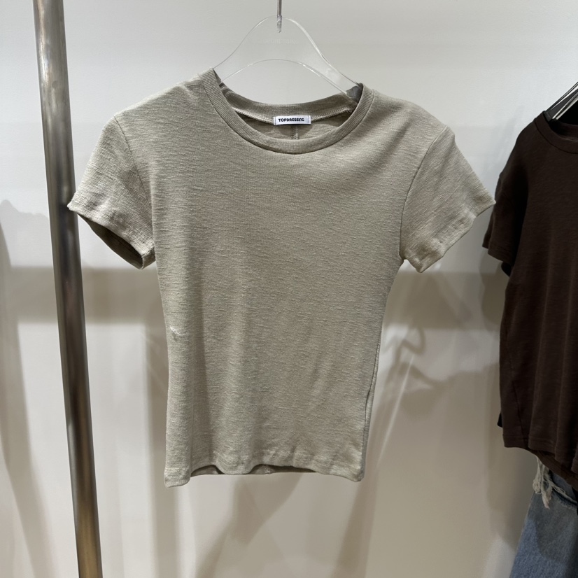 TOPDRESSING韓國直郵女裝新款時尚真品推薦人氣休閑熱賣T恤TOPDRESSINGT恤圖色3