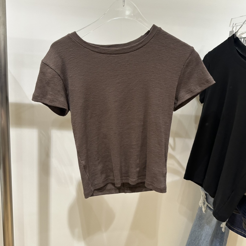 TOPDRESSING韓國直郵女裝新款時尚真品推薦人氣休閑熱賣T恤TOPDRESSINGT恤圖色4