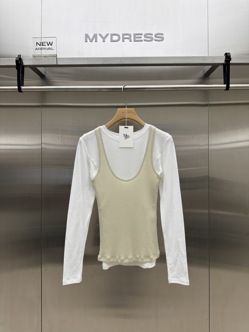 MYDRESS東大門代購女士新款真品人氣熱賣時尚休閑推薦套裝MYDRESS套裝圖色1
