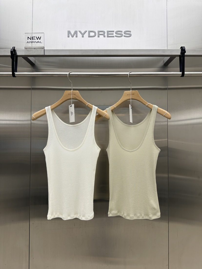 MYDRESS韓國直郵女士新款休閑時尚熱賣推薦真品吊帶背心無袖MYDRESS吊帶/背心