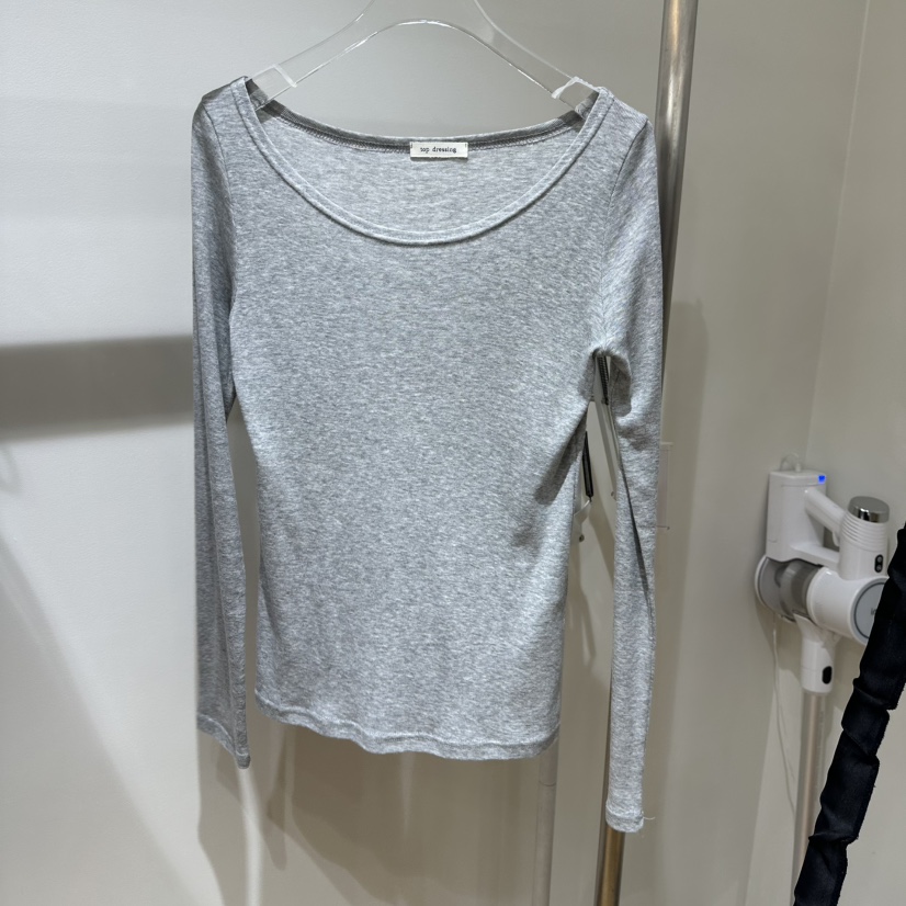 TOPDRESSING韓國代購女士新品推薦時尚熱賣人氣休閑長袖T恤TOPDRESSING長袖T恤圖色1