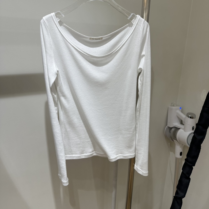 TOPDRESSING韓國代購女士新品推薦時尚熱賣人氣休閑長袖T恤TOPDRESSING長袖T恤圖色4白色