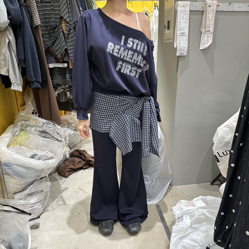 MOMAZU東大門實拍女裝新款真品人氣時尚休閑熱賣套裝套裝MOMAZU套裝圖色2