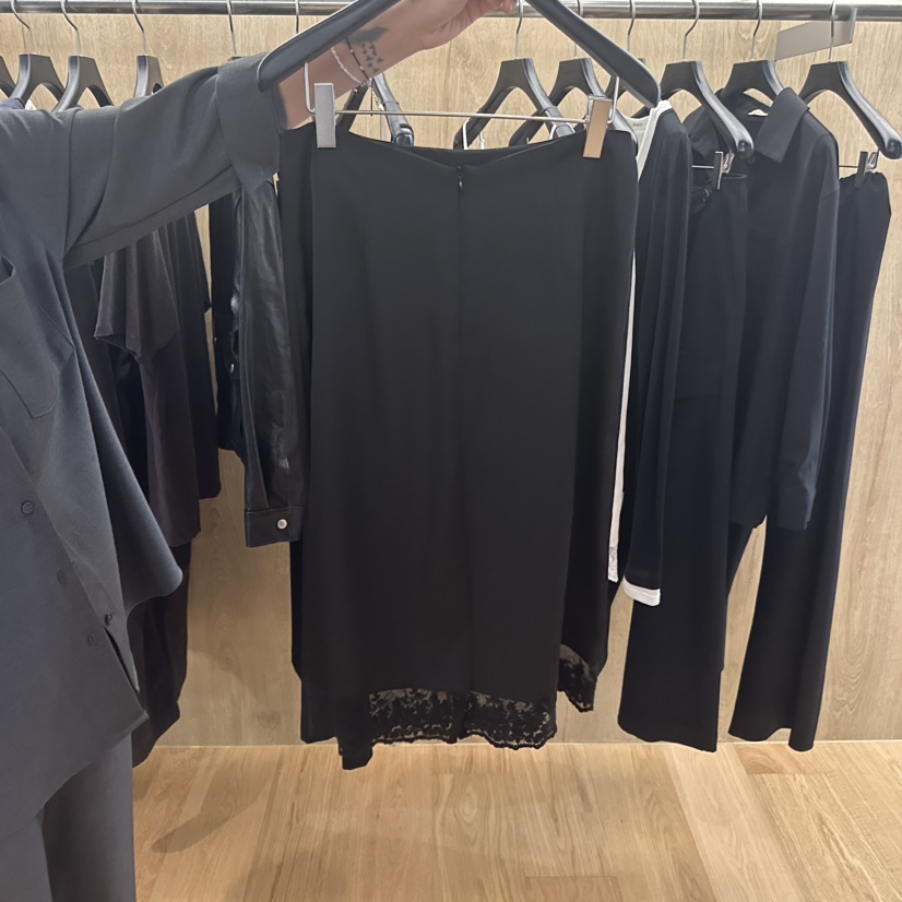 LEFANCY韓國直郵女裝新品真品時尚熱賣人氣半身裙中短裙緞LEFANCY半身裙/中短裙