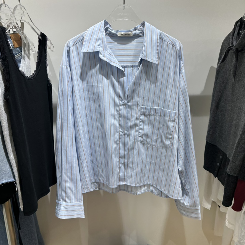 TOPDRESSING韓國直郵女裝新款人氣休閑推薦真品襯衫蕾絲衫TOPDRESSING襯衫/蕾絲衫圖色2