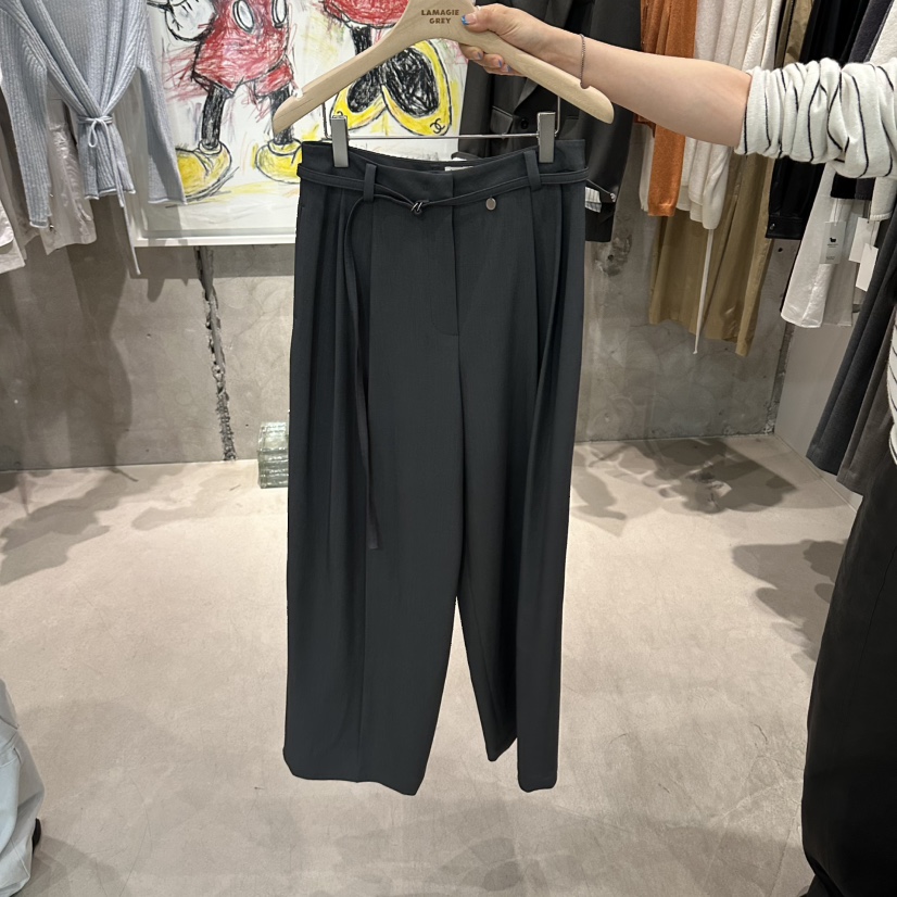 LAMAGIEPIE/LAMAGIE GREY東大門直郵女裝新款休閑休閑褲LAMAGIEPIE/LAMAGIE GREY休閑褲圖色1深灰色