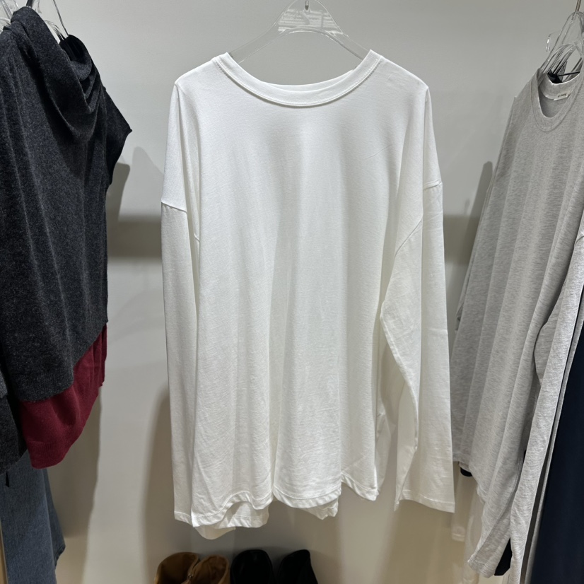 TOPDRESSING東大門直郵女裝新品休閑時尚熱賣人氣長袖T恤TOPDRESSING長袖T恤圖色1白色