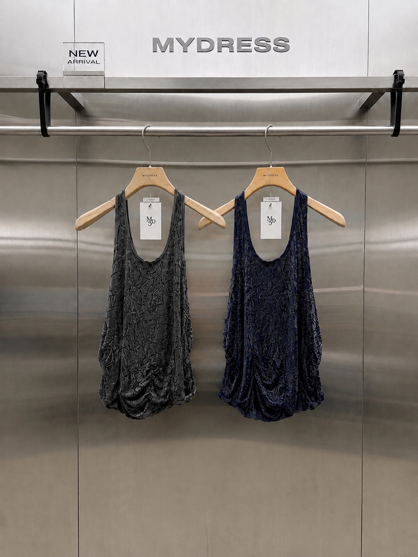 MYDRESS東大門代購女士新款熱賣人氣休閑真品推薦吊帶背心MYDRESS吊帶/背心