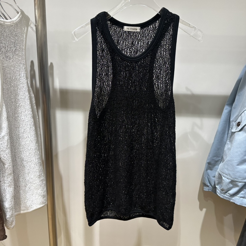 TOPDRESSING韓國直郵女士新品熱賣推薦真品休閑吊帶背心無袖TOPDRESSING吊帶/背心圖色2