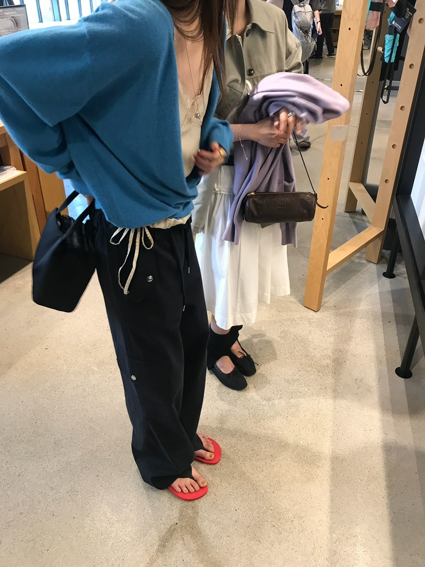 ESCHER韓國直郵女裝新品推薦時尚真品休閑人氣熱賣休閑褲ESCHER休閑褲