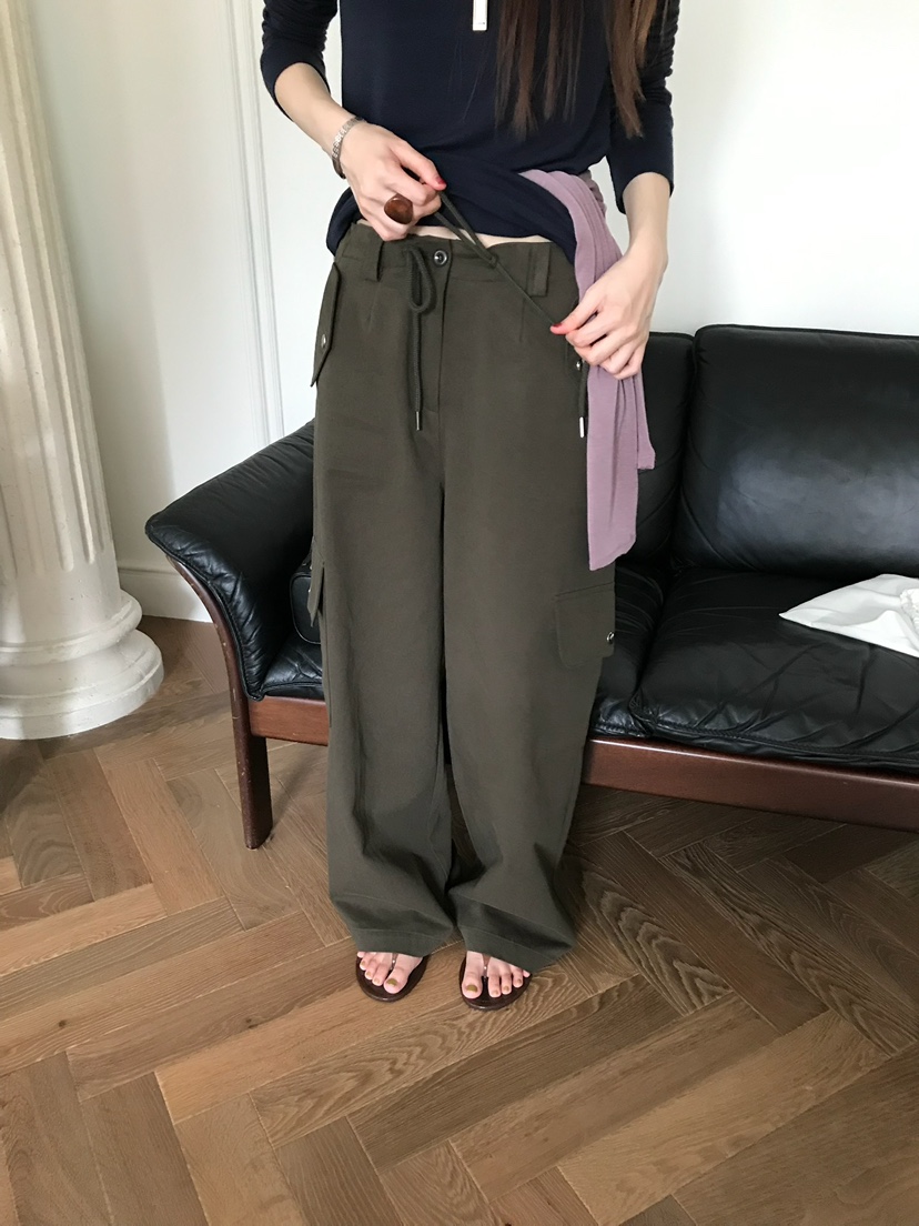 ESCHER韓國直郵女裝新品推薦時尚真品休閑人氣熱賣休閑褲ESCHER休閑褲