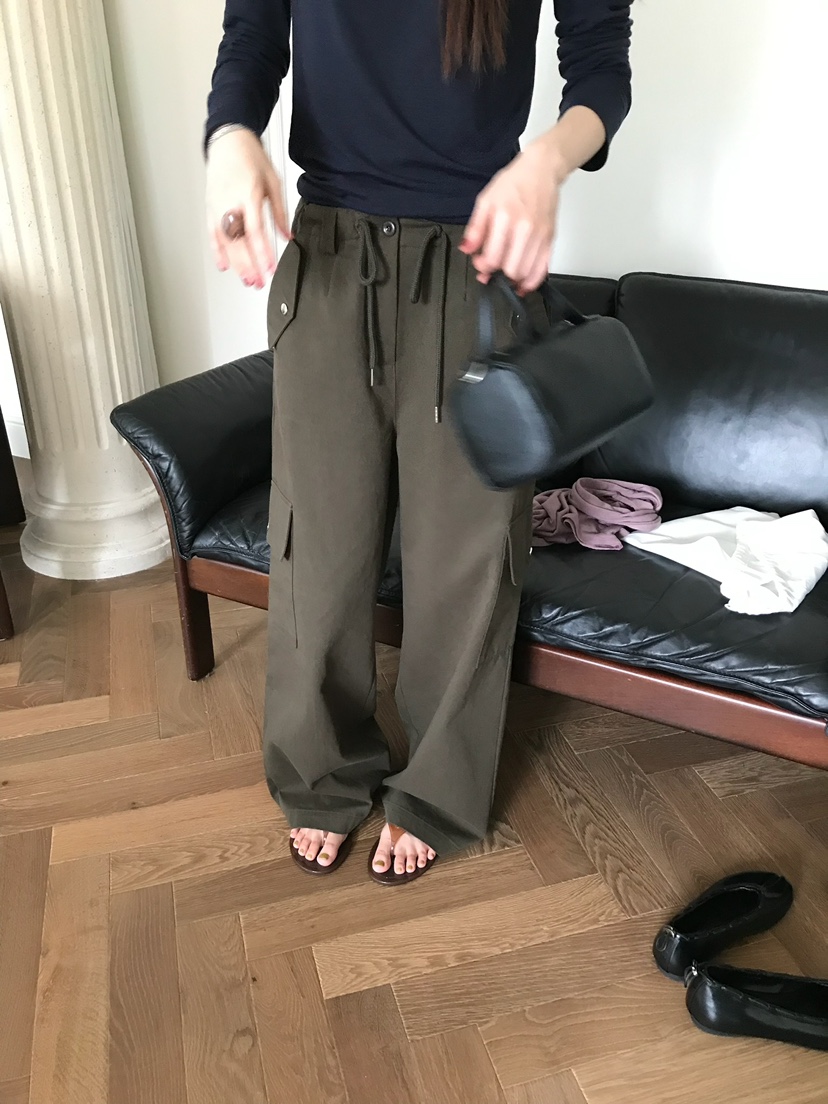 ESCHER韓國直郵女裝新品推薦時尚真品休閑人氣熱賣休閑褲ESCHER休閑褲