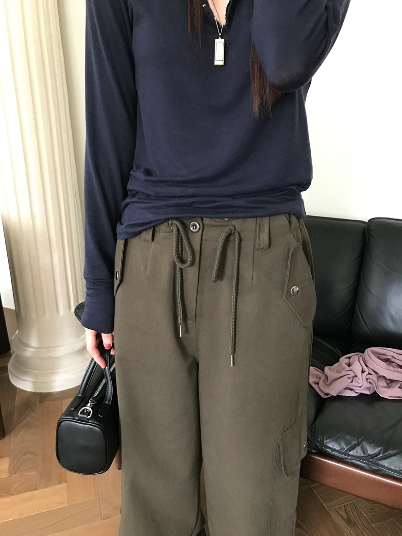 ESCHER韓國直郵女裝新品推薦時尚真品休閑人氣熱賣休閑褲ESCHER休閑褲