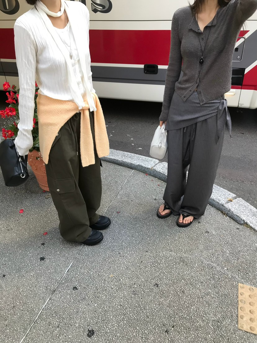 ESCHER韓國直郵女裝新品推薦時尚真品休閑人氣熱賣休閑褲ESCHER休閑褲